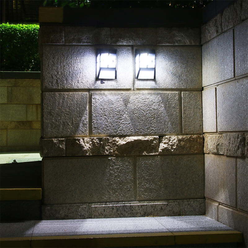 中式复古防水太阳能壁灯