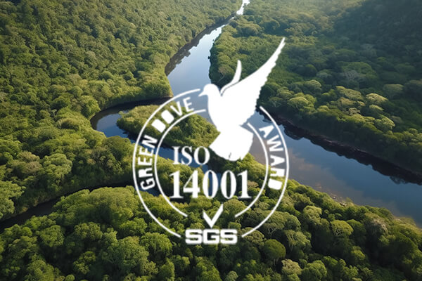英豪实施符合ISO 14001标准的环境管理。