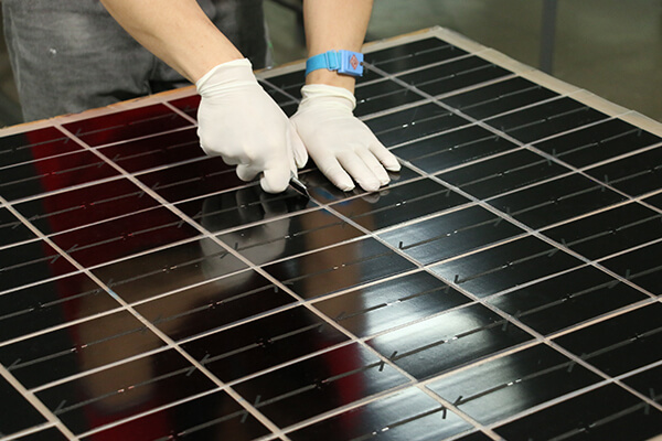 太阳能电池板切割